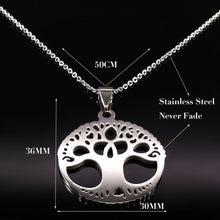 Load image into Gallery viewer, 2019 Fashion Tree of Life Necklaces Necklace