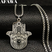 Load image into Gallery viewer, Black Silver Color Necklace