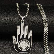 Load image into Gallery viewer, Black Silver Color Necklace
