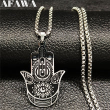 Load image into Gallery viewer, Black Silver Color Necklace